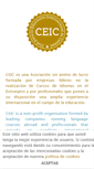 Mobile Screenshot of ceic.es